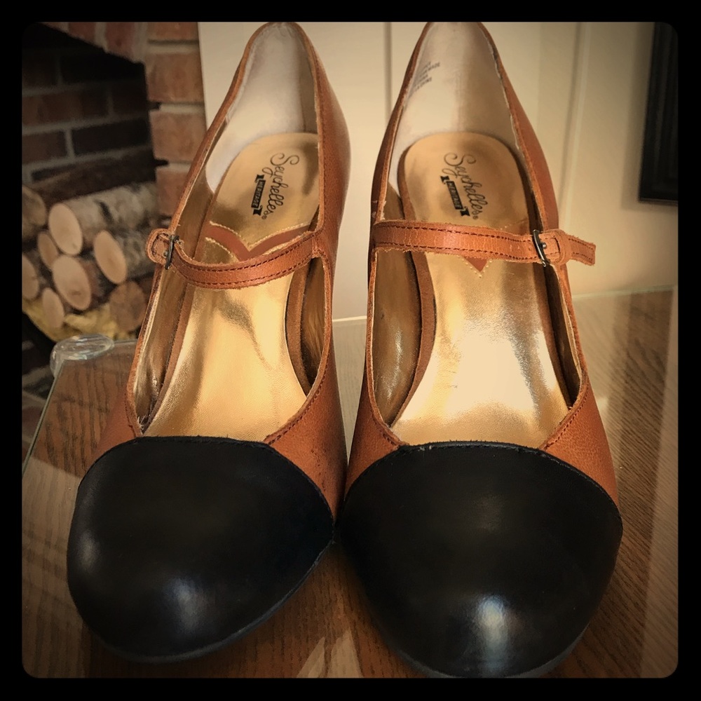 Seychelles Heritage high heels